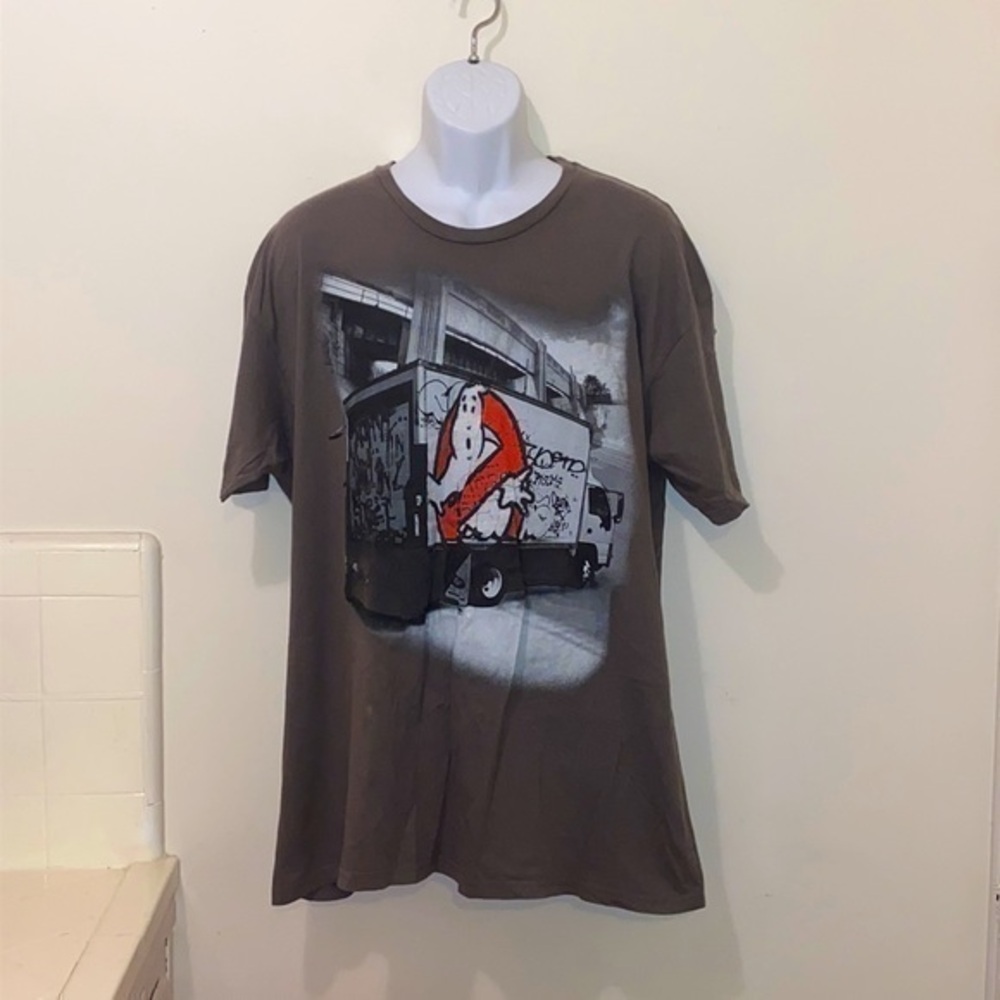 Unisex Who U Gonna Call Graffiti Ghostbusters Tee